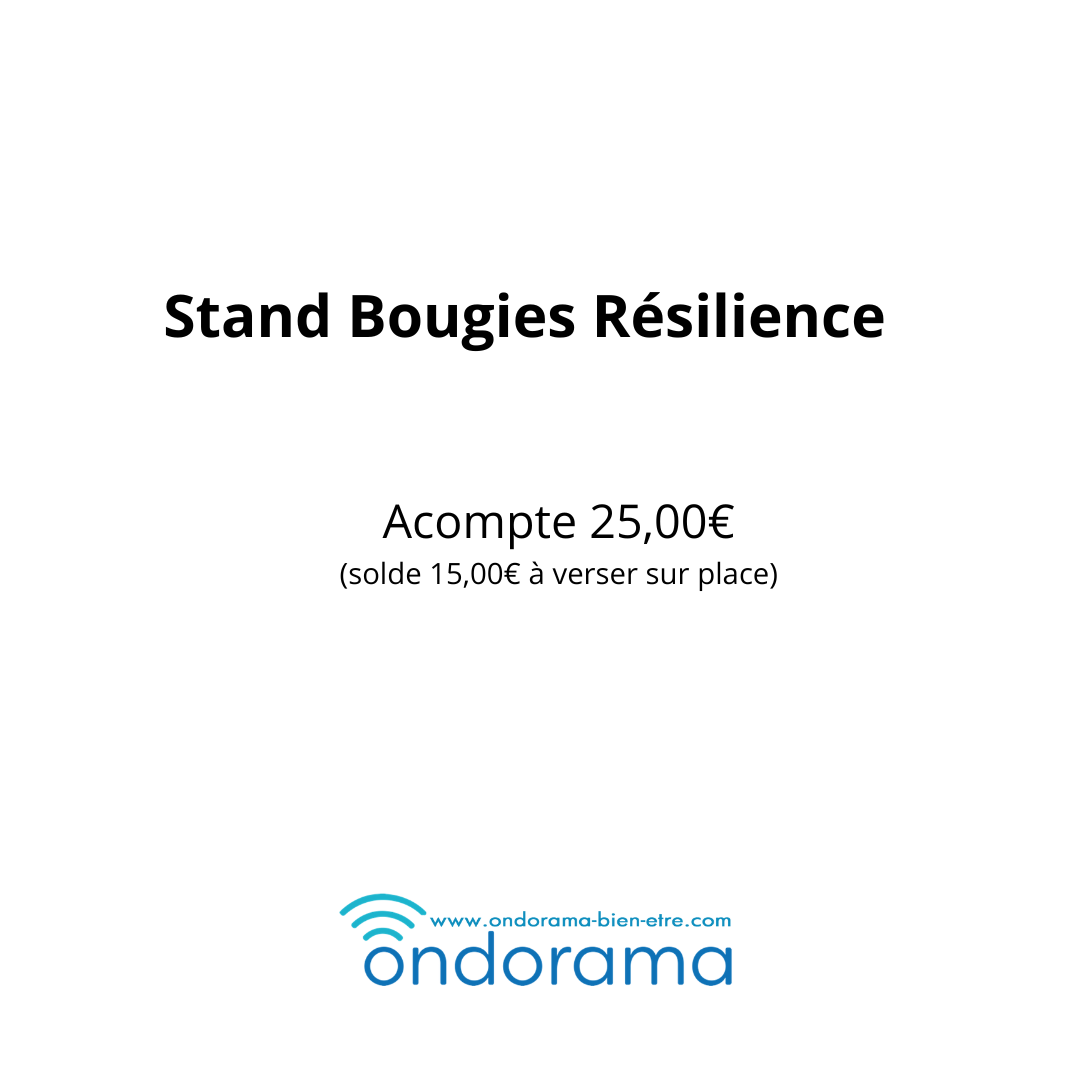 Stand Bougies Résilience