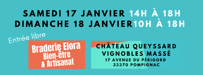 Braderie Elora janvier 2026
