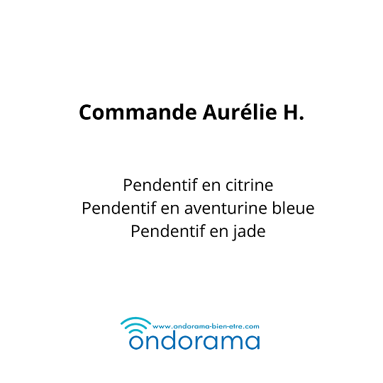 Commande Aurélie H