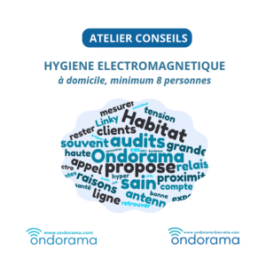 Séance conseils hygiene électromagnétique Ondorama & Ondorama Bien-Être