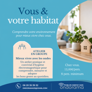 Hygiène ondes électromagnétiques habitat par Ondorama