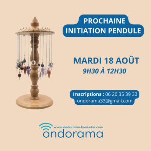 formation pratique du pendule par Ondorama Bien -Être
