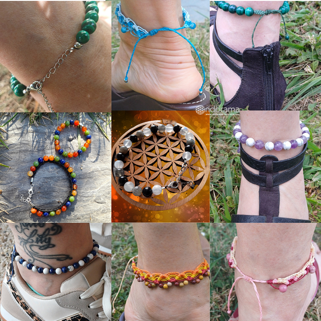 Atelier bijou Chevillère perles pierres naturelles Ondorama Bien Être