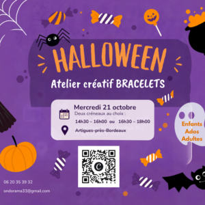 Atelier Bracelets Halloween Ondorama Bien-Être